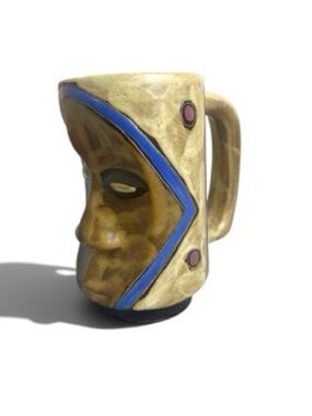 Mara Mexico Face Mug Tribal Mask Pottery